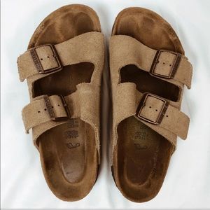 Birkenstock tan/brown size 38
